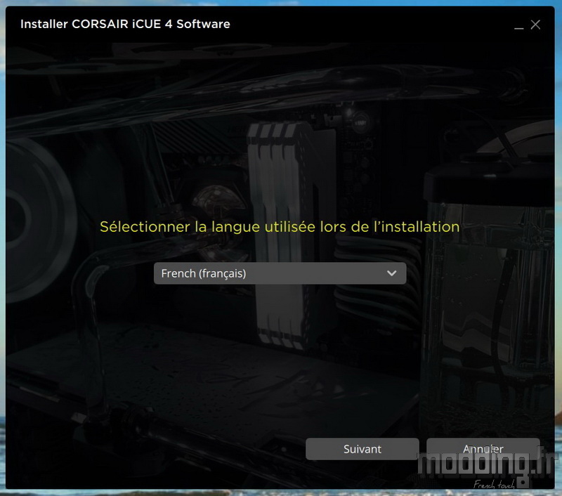Vengeance RGB RS logiciel 01